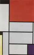 Tableau I, 1921 By Piet Mondrian