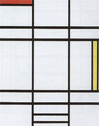 Composition with White, Red and Yellow By Piet Mondrian