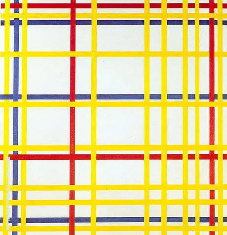 New York City I, 1942 By Piet Mondrian