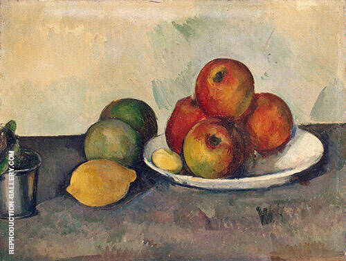 Still Life with Apples 1890 by Paul Cezanne | Oil Painting Reproduction