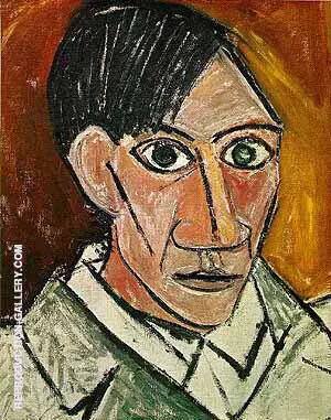 Self-Portrait 1907 By Pablo Picasso