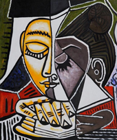 Tete D'une Femme Lisant By Pablo Picasso