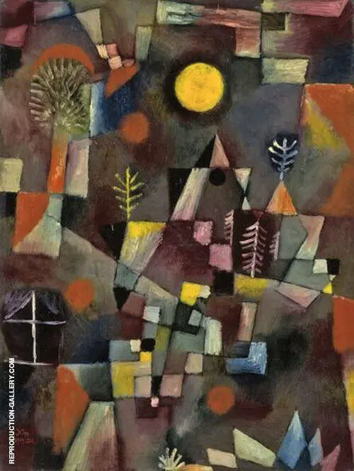 Full Moon 1919 By Paul Klee