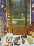 The Dining Room Overlooking the Garden 1930 By Pierre Bonnard