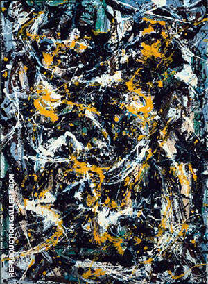 Number 5 by Jackson Pollock (Inspired By) | Oil Painting Reproduction