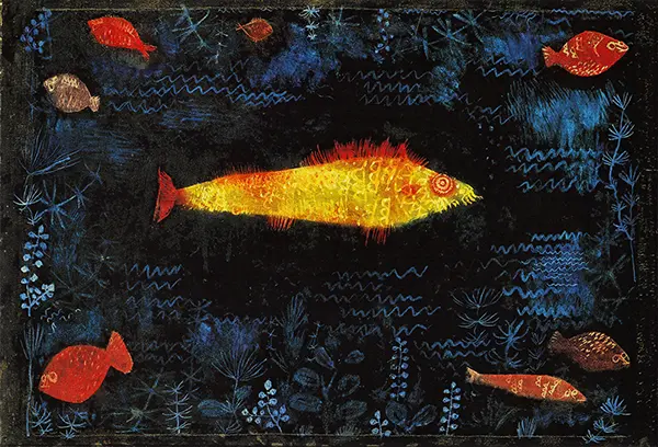 The Golden Fish 1925 By Paul Klee