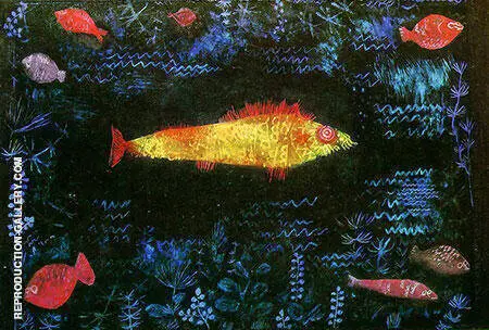 The Golden Fish 1925 By Paul Klee