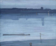 Nocturne: Blue and Silver Chelsea 1871 By James McNeill Whistler