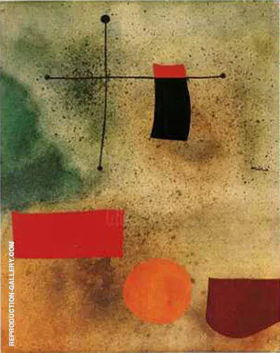 Abstrait By Joan Miro