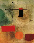 Abstrait By Joan Miro