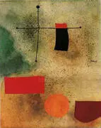 Abstrait By Joan Miro