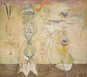 Slow Swirl at the Edge of the Sea 1944 By Mark Rothko (Inspired By)