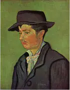 Potrait of Armand Roulin 1888 A By Vincent van Gogh