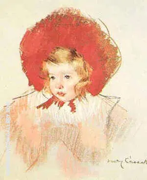 Child with Red Hat By Mary Cassatt