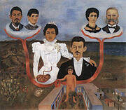 My Grandparents My Parents and I 1936 By Frida Kahlo