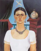 Self Portrait 1925 By Frida Kahlo