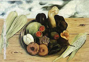 Fruits of the Earth 1938 By Frida Kahlo