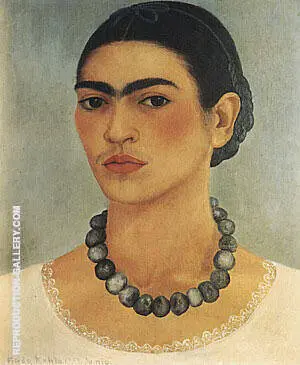 Self Portrait 1933 By Frida Kahlo