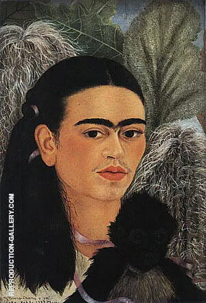 Fulang Chang and I 1937 By Frida Kahlo