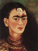 Diego and I 1949 By Frida Kahlo