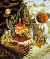 Love Embrace of The Universe 1949 By Frida Kahlo