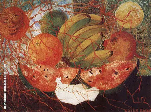 Fruit of Life 1954 By Frida Kahlo