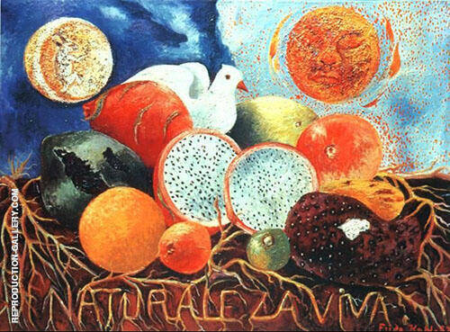Naturaleza viva 1952 by Frida Kahlo | Oil Painting Reproduction