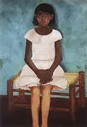 Portrait of a Girl 1929 By Frida Kahlo