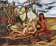 The Earth Itself Two Nudes in the Jungle 1939 By Frida Kahlo