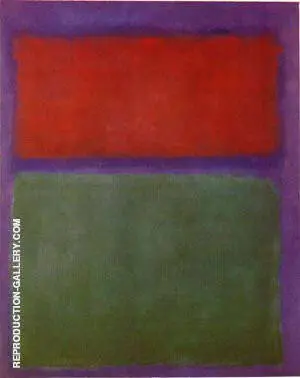Earth and Green 1955 By Mark Rothko (Inspired By)