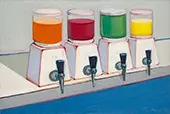 Drink Syrups 1961 By Wayne Thiebaud
