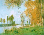 Springtime at Argenteuil 1872 By Claude Monet