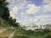 The Basin at Argenteuil 1872 By Claude Monet
