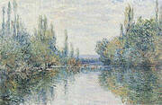 The Seine at Vetheuil 1879 By Claude Monet