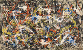 No 10 Convergence 1952 By Jackson Pollock (Inspired By)