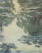 Water Lilies, 1907 By Claude Monet