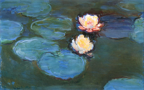 Water Lilies 1897-98 by Claude Monet | Oil Painting Reproduction
