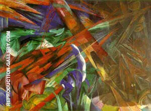 Fate of the Animals By Franz Marc