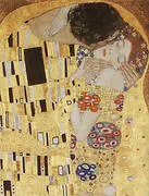 Kiss Detail 1907 By Gustav Klimt