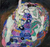 The Virgin 1913 By Gustav Klimt