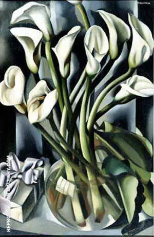 Arums Calla Lily By Tamara de Lempicka