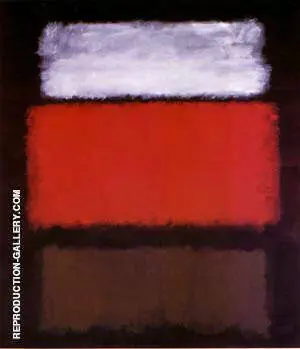 No 1 White Red 1962 By Mark Rothko (Inspired By)