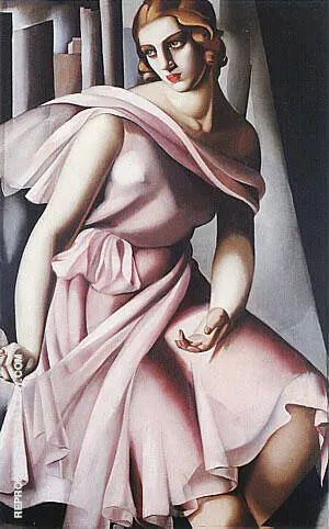 Portrait of Romana de La Salle 1928 By Tamara de Lempicka