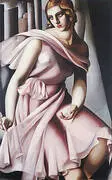 Portrait of Romana de La Salle 1928 By Tamara de Lempicka