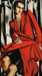 Portrait of Mrs. Bush 1929 By Tamara de Lempicka