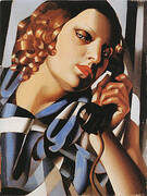 The Telephone II 1930 By Tamara de Lempicka