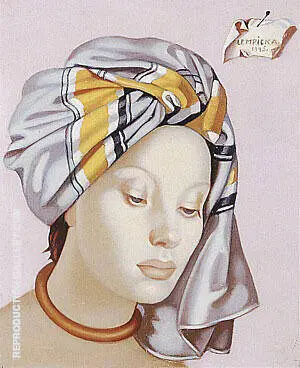The Gray Turban II 1945 By Tamara de Lempicka