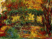 Japanese Bridge 1918 By Claude Monet