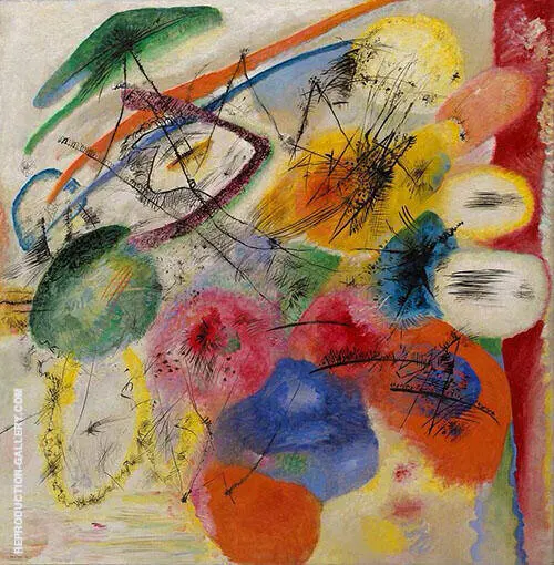 Black Lines 1913 By Wassily Kandinsky