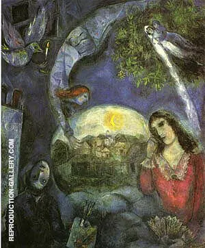 About Her 1945 By Marc Chagall